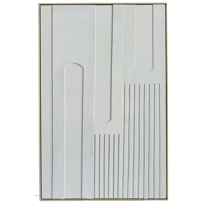 XL Wanddekoration 80X120 CM Weiß