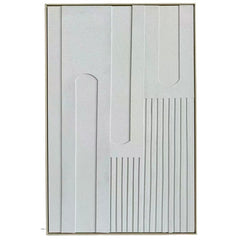 XL Wanddekoration 80X120 CM Weiß