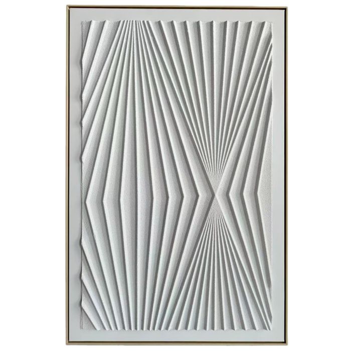 XL Wanddekoration 80X120 CM Weiß