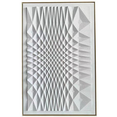 XL Wanddekoration 80X120 CM Weiß