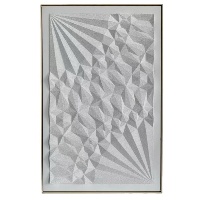 XL Wanddekoration 80X120 CM Weiß