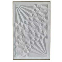 XL Wanddekoration 80X120 CM Weiß