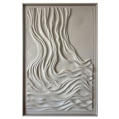 XL Wanddekoration 80X120 CM Weiß-Beige