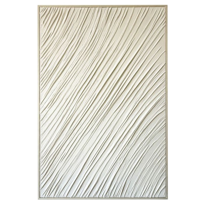 XL Wanddekoration 80X120 CM Weiß