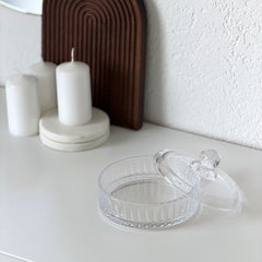 Elisa Glasschale mit Deckel Ø13x8,5cm
