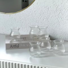 Riffel Mini Teeglas 6er Set 100ml