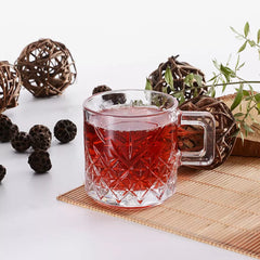 Pasabahce - Timeless 2er Teeglas mit Henkel 195 ml
