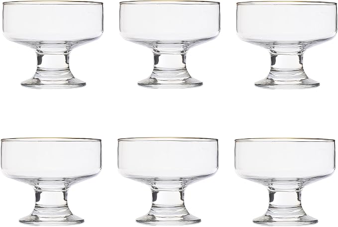 Iceville Dessertglas Golden Touch 6-er Set 265ml