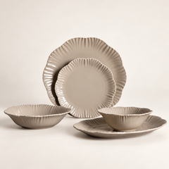 Bernis Geschirr Set Beige