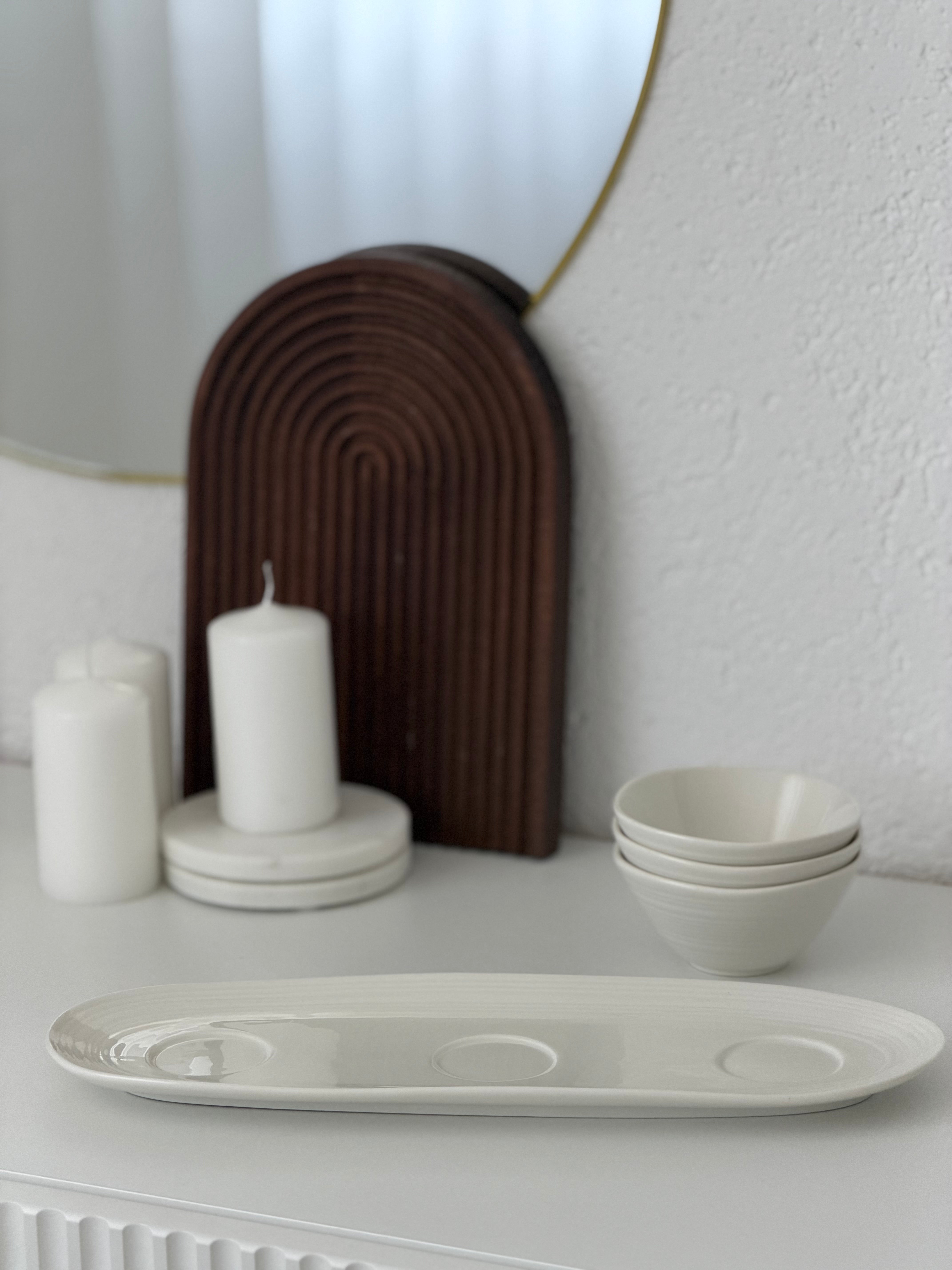 Nara Dip & Snackschalen Set 4-Teilig