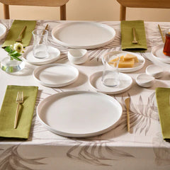 Karaca Bone China Olla 28-teiliges Servierset für 6 Personen, Weiß