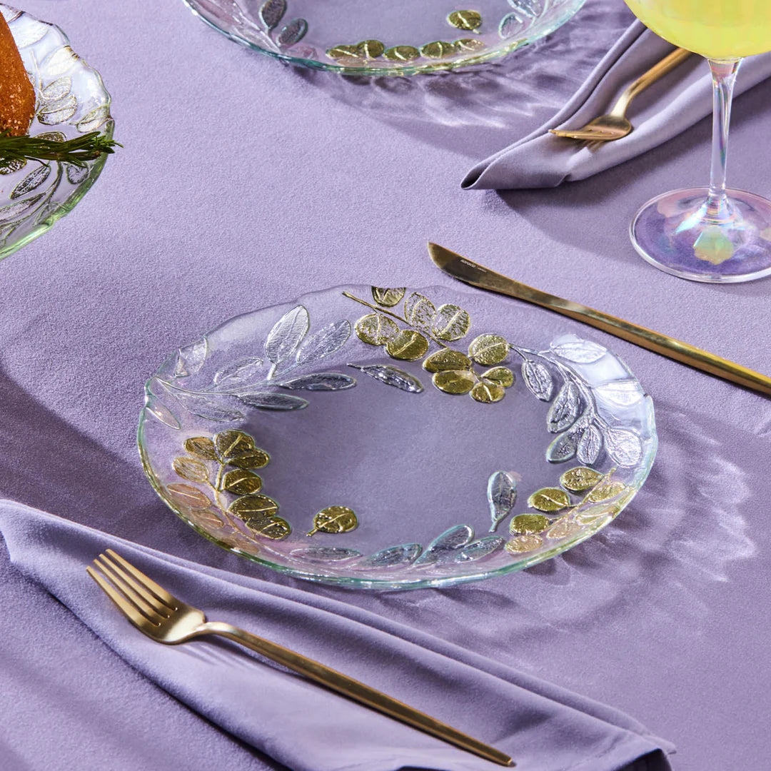 Karaca Eucalyptus 7-teiliges Dessertset