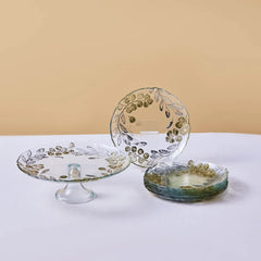 Karaca Eucalyptus 7-teiliges Dessertset