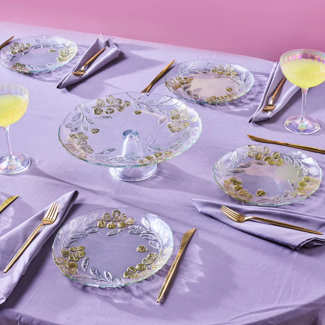 Karaca Eucalyptus 7-teiliges Dessertset