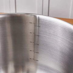 Karaca Elite Edelstahl-Induktions-Kochtopf mit Deckel, 30 cm, Silber