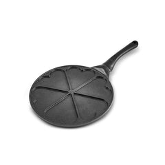 Karaca Fluffy Love Antihaft-Pfannkuchen Pfanne mit Induktionskeramikbeschichtung, 26 cm