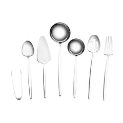 Karaca Moongate 7-teiliges Servierset, Silber