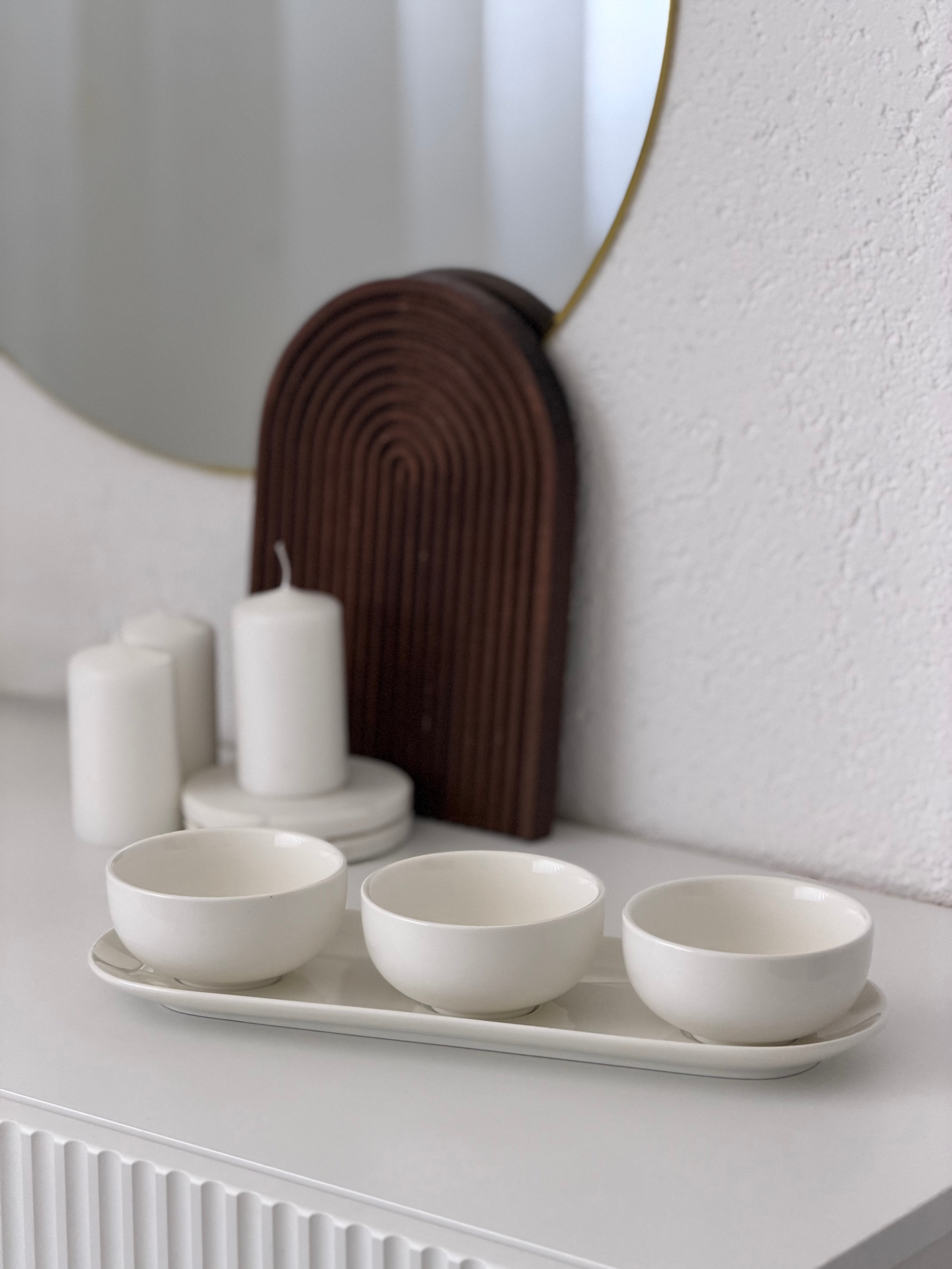 Milan Dip & Snackschalen Set 4-Teilig