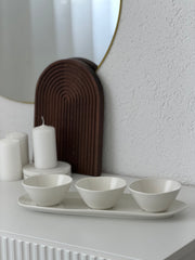Nara Dip & Snackschalen Set 4-Teilig