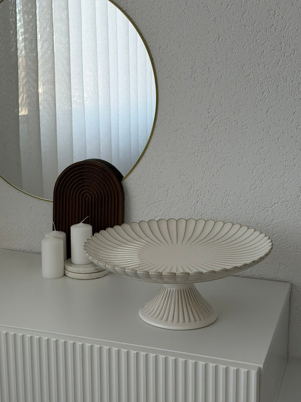 Bloomy Tortenplatte mit Fuß 33cm