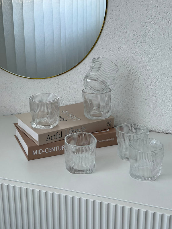 Doyalex Stripe 6-er Trinkglas