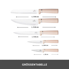 Karaca Chef's Harmony Messer & Schneidebrett Set