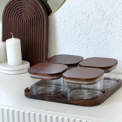 Bricard Akazien Clear Schalenset 5-Teilig