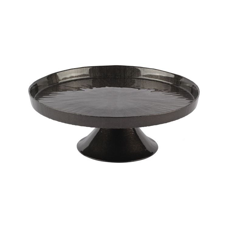 Bricard – Rexy Dunkelgrau Patisserie Platte 21 cm