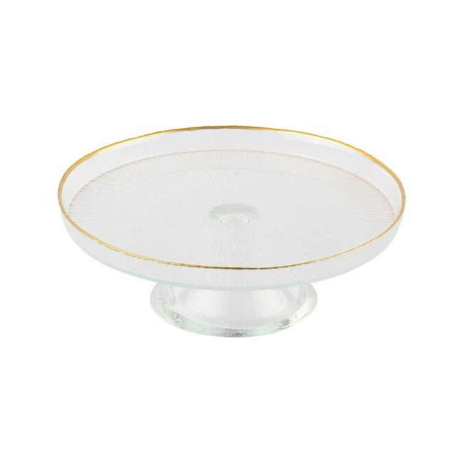 Rexy Transparent Gold Patisserie Platte 21 cm