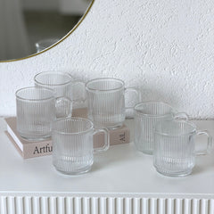 Forte Teeglas mit Henkel 6er Set