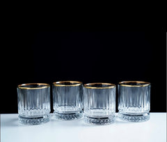 Pasabahce Elysia 4er Golden Touch Set