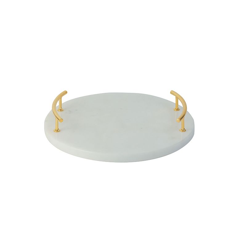 Fugurato - Weiss Marble Präsentierbrett 29x5 CM