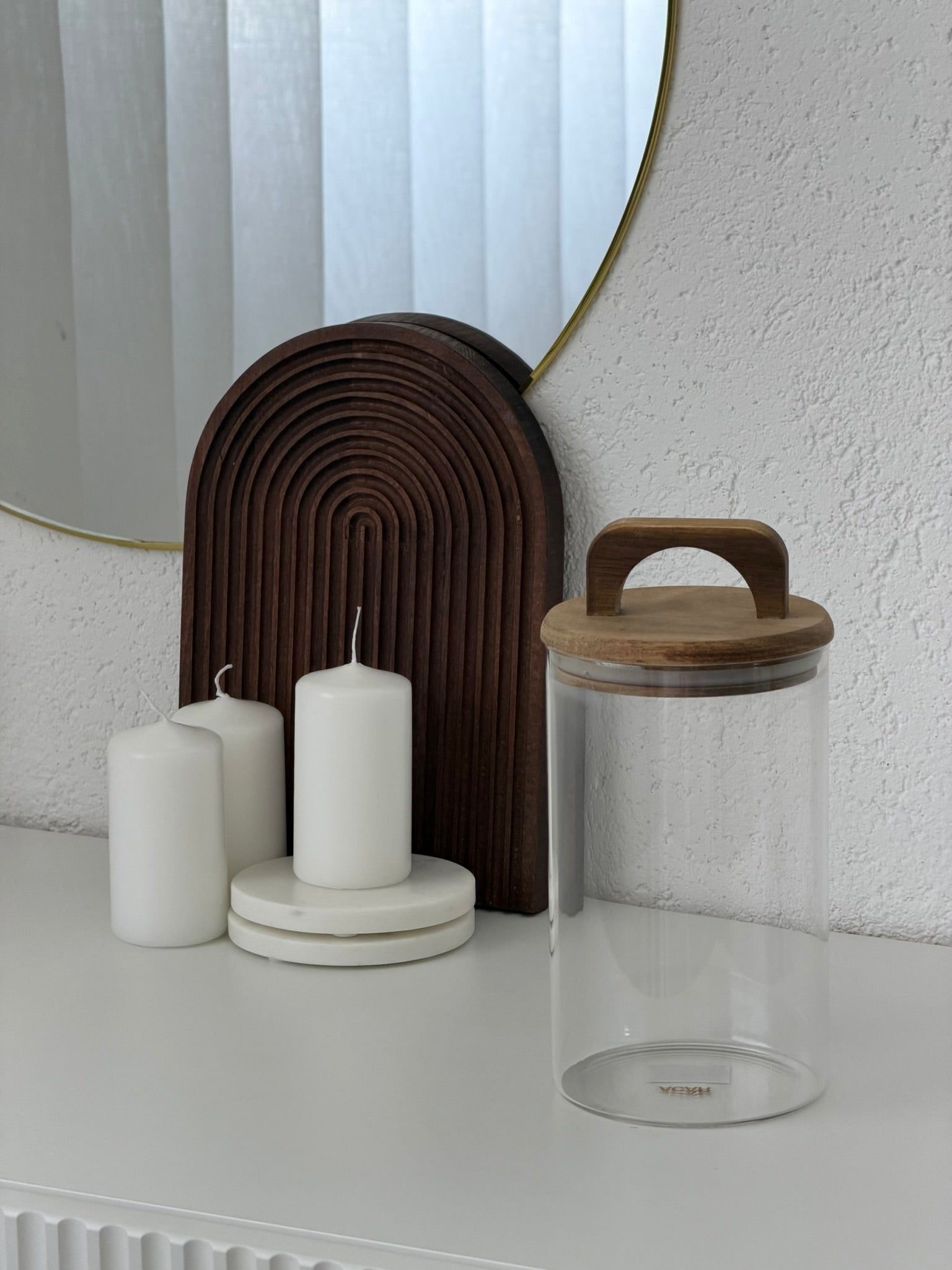 Eloria Vorratsglas mit Akazienholzdeckel 1,5L