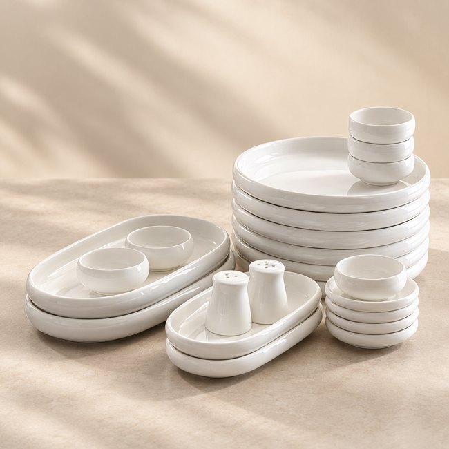 Belicia Frühstück Set 30-Teilig für 6 Personen