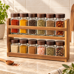 Bricard Akazien Gewürzgläser-Set 13-Teilig