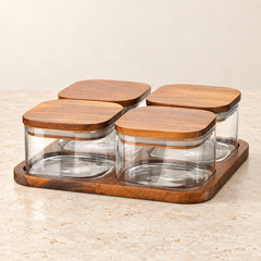 Bricard Akazien Clear Schalenset 5-Teilig