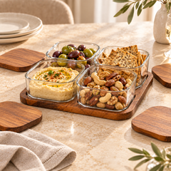 Bricard Akazien Clear Schalenset 5-Teilig