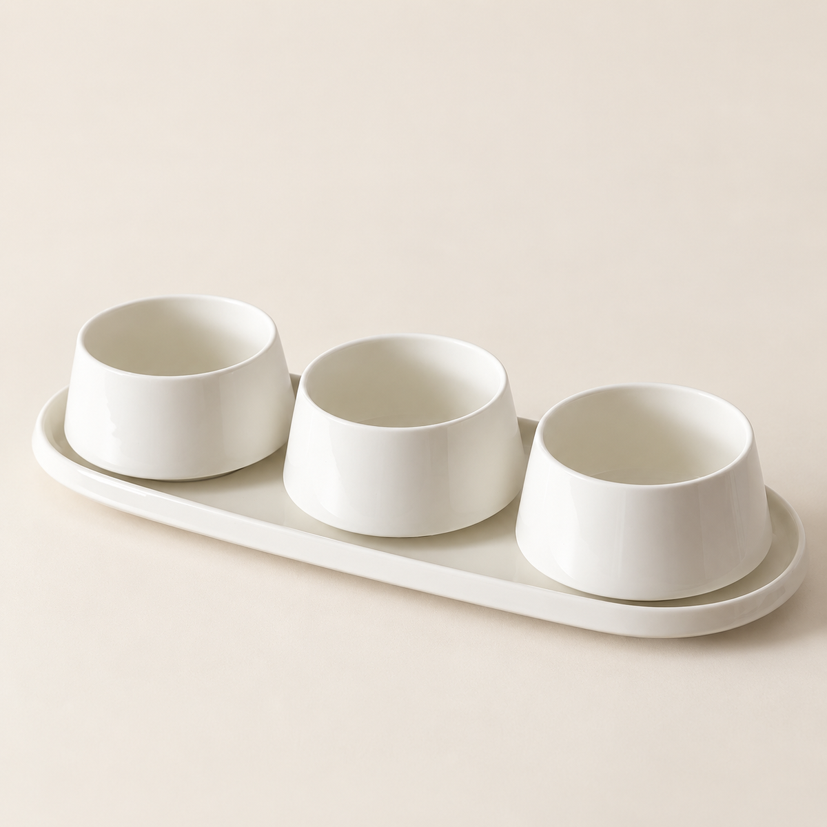 Bellon Schalen Set Weiß 4-Teilig