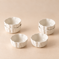 Angels Dipschalen 6-er Set Weiß