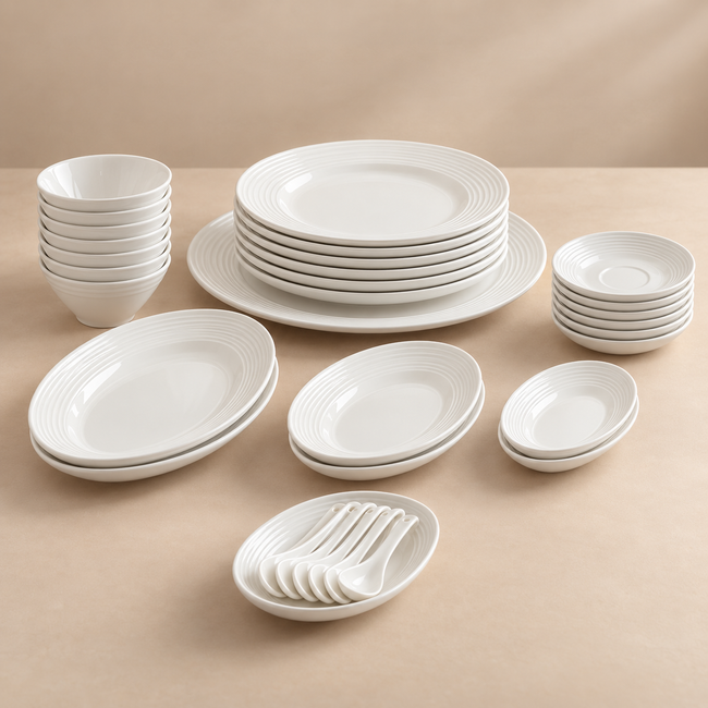 Titania 31 Teiliges Frühstückset für 6 Personen