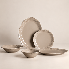 Bernis Geschirr Set Beige