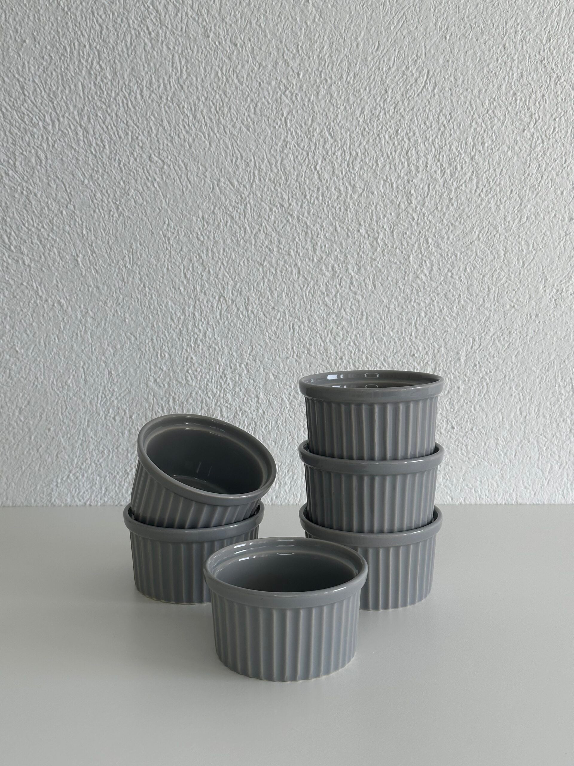 Muffinform Dessertschalen Grau