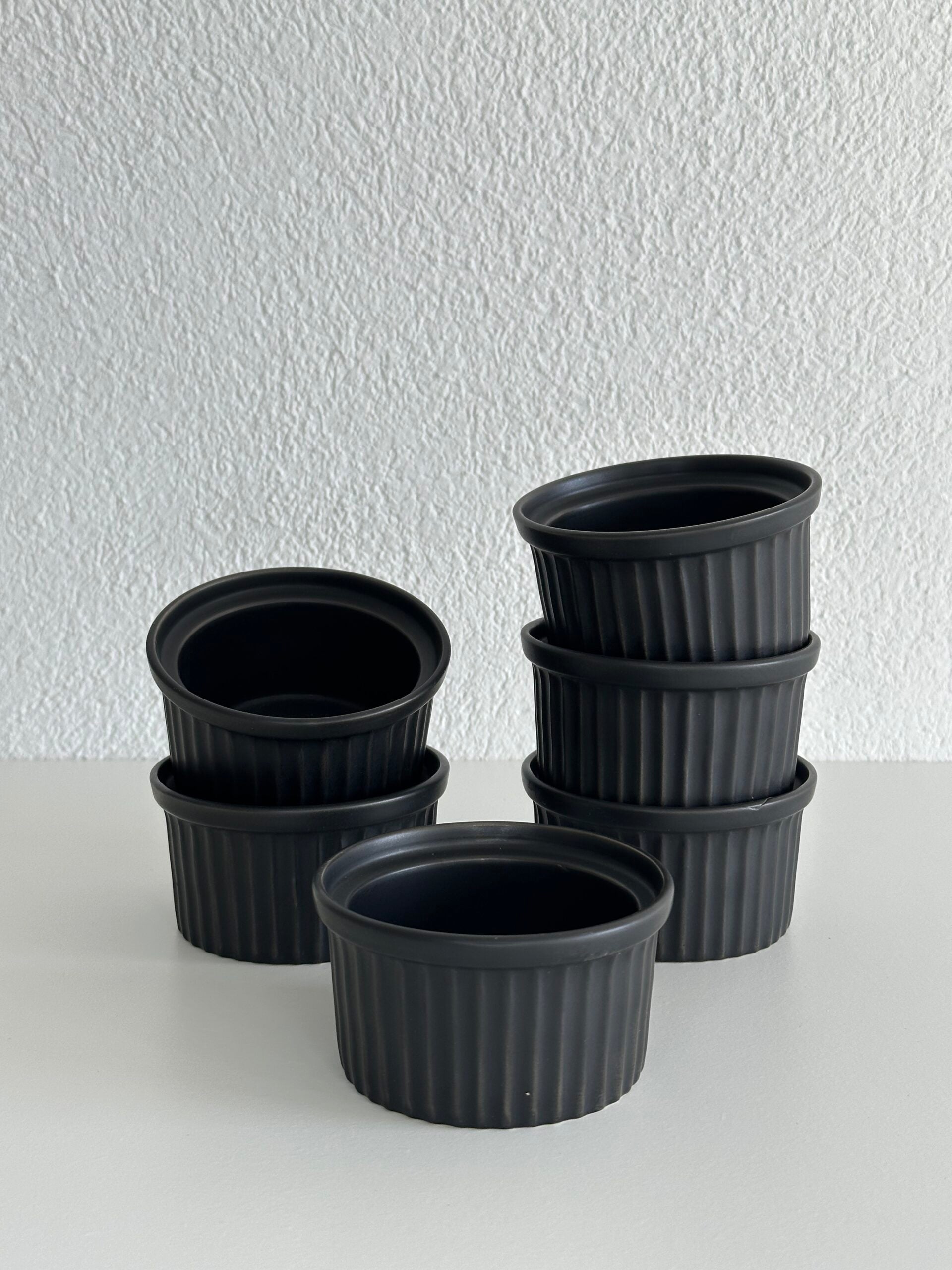 Muffinform Dessertschalen Schwarz