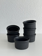 Muffinform Dessertschalen Schwarz