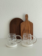 Kira La Maniglia Glas mit Henkel