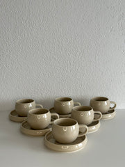 Lissa Bonna Biscuit Kaffeetassen Set