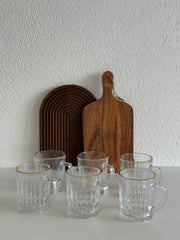 Elisa Golden Trinkglas mit Henkel