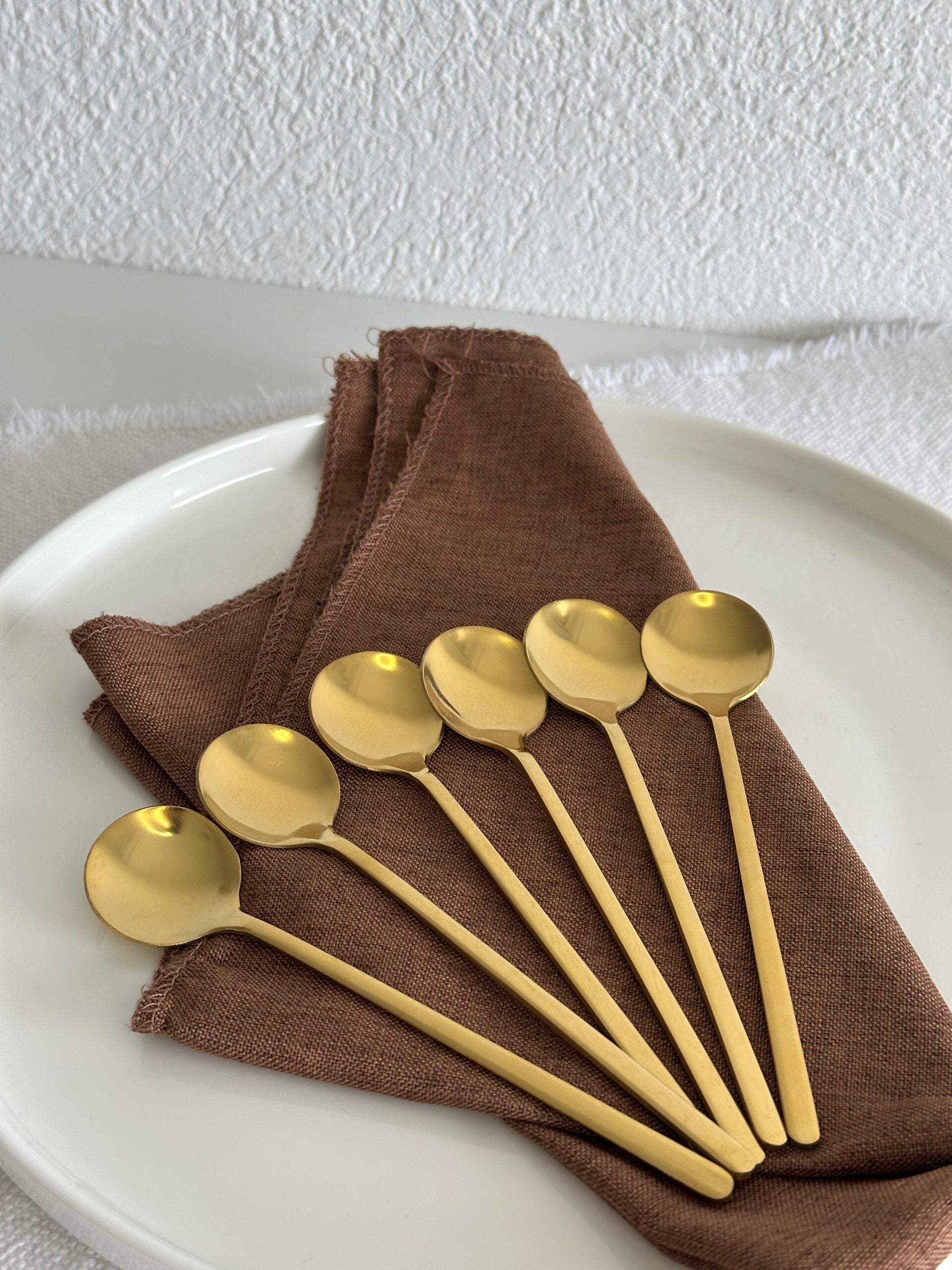 Kaffee / Teelöffel Gold