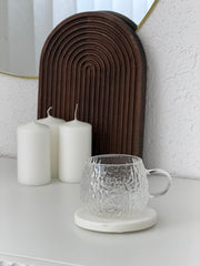 Nuvella 2er Style Glas mit Henkel 250ml