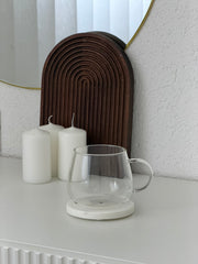 Sole Mio 2er Style Glas mit Henkel 400ml